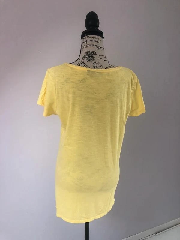 💛 Yellow T-shirt – Kiabi – Size XL – Very good condition – photo 8